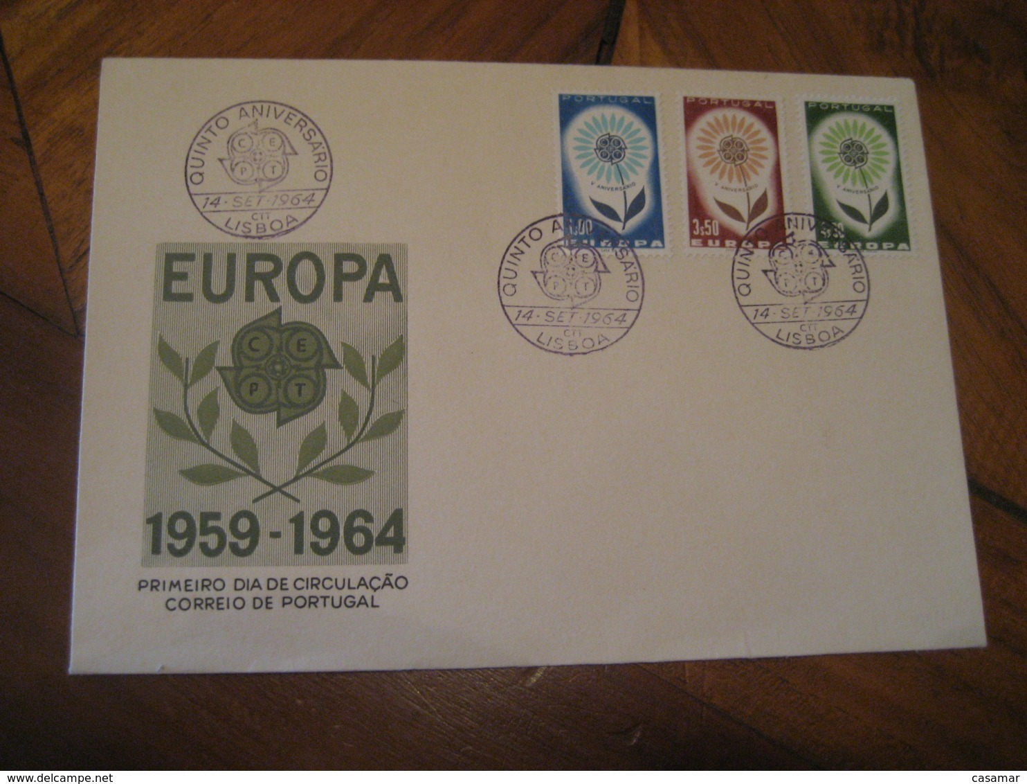 LISBOA 1964 Europa Cept FDC Cancel Cover PORTUGAL - Lettres & Documents