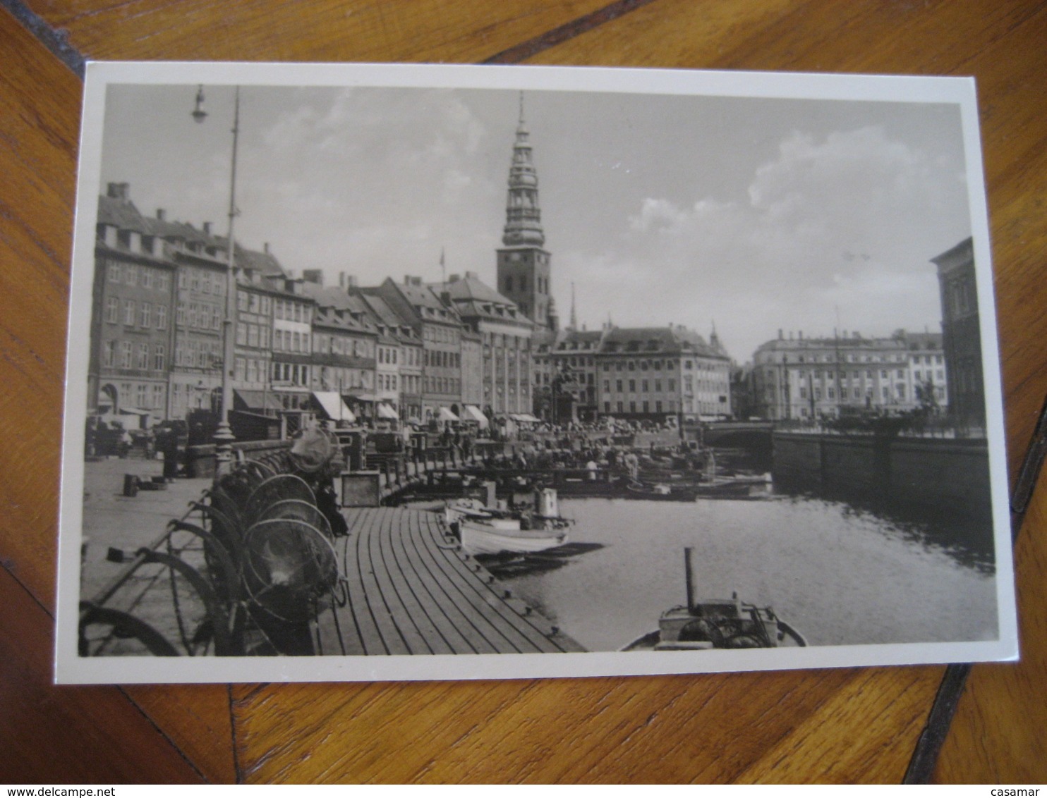 KOBENHAVN 1935 To Zurich Switzerland Stamp On Gammel Strand Post Card DENMARK - Covers & Documents