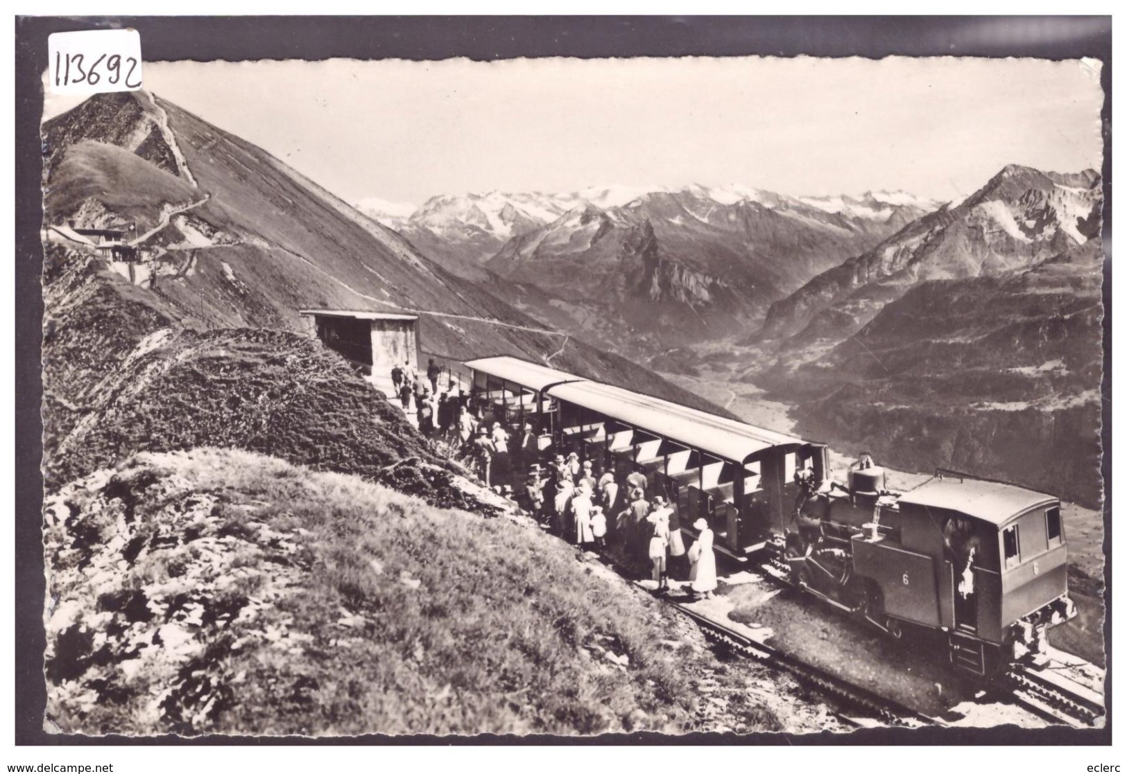 BRIENZER ROTHORN BAHN - TRAIN - TB - Brienz