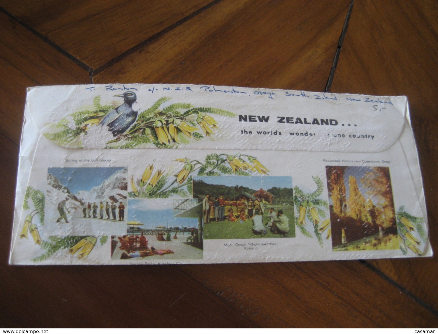 PALMERSTON 1969 To Rose Park South Australia Westland Centennial FDC Cancel The Sportsman's Paradise Fishing NEW ZEALAND - Storia Postale