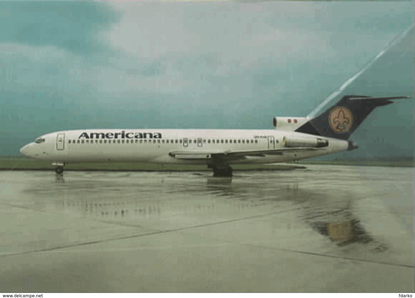 Americana Boeing B727 OM-AHK Aereo Aereo At BTS Aviation - 1946-....: Era Moderna