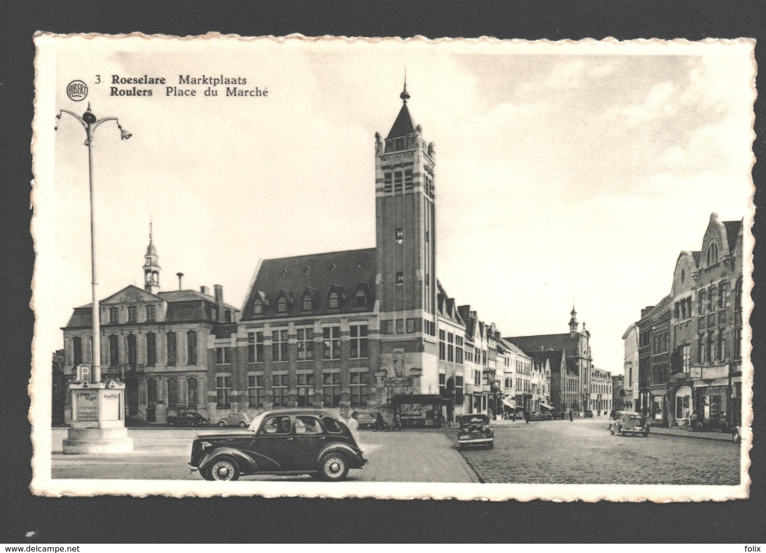 Roeselare - Marktplaats - Uitgave Vansteenkiste - Gevernist - Vintage Car / Auto / Voiture - Roeselare