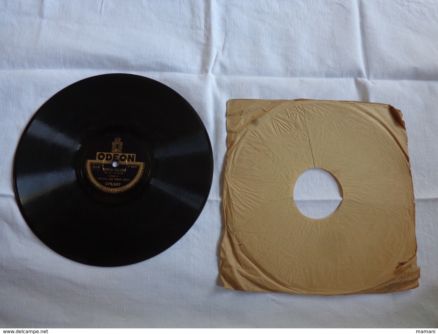 lot de 27 disques- 78 tours-odeon-pathe-philipps etc ... voir descriptif -chanson d'etape chorale federale du scoutisme