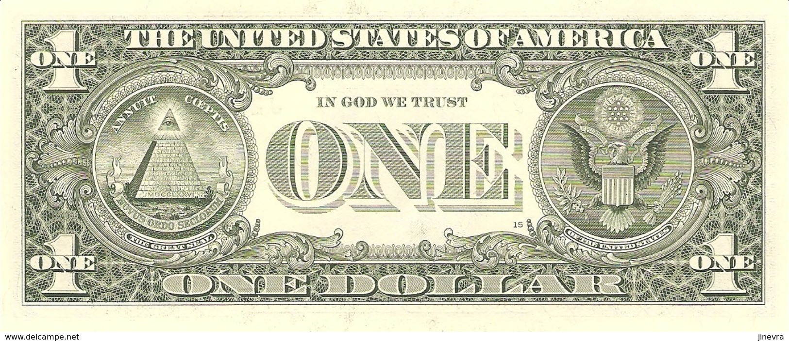 U.S.A. 1 DOLLAR 2001 PICK 509 "K" UNC - Billets De La Federal Reserve (1928-...)