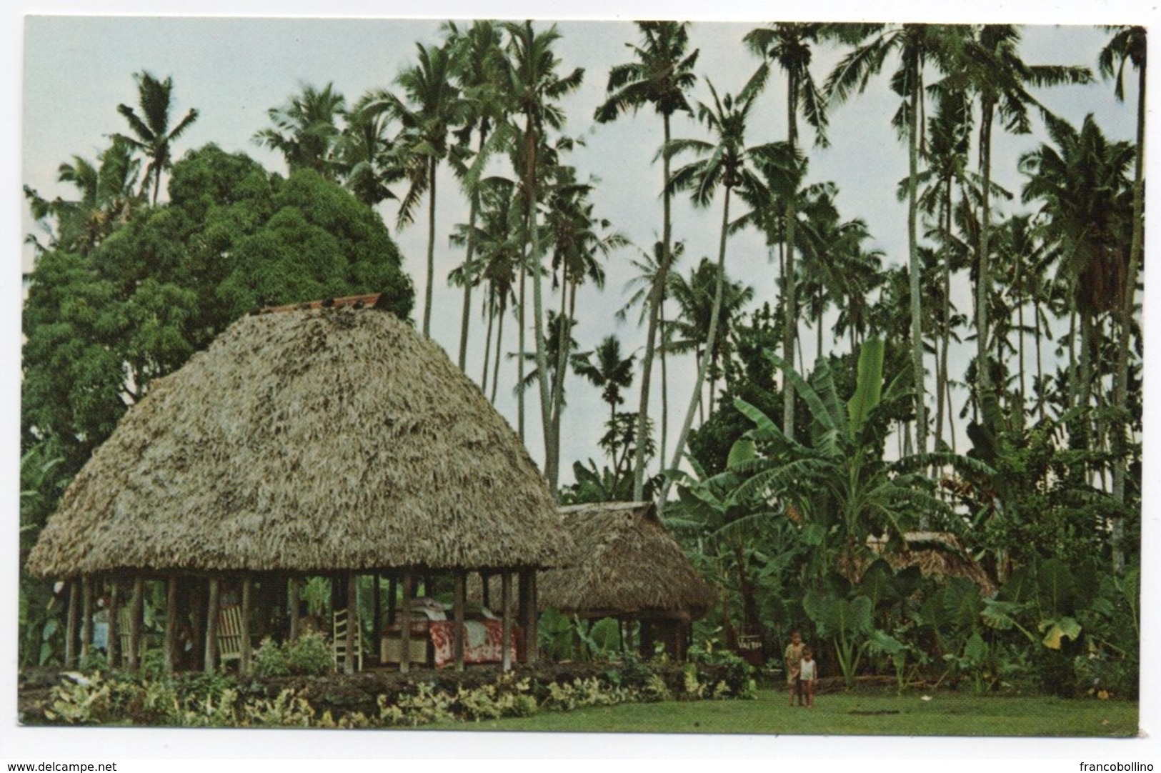SAMOA - WESTERN SAMOAN VILLAGE / THEMATIC STAMPS-BIRDS - Samoa