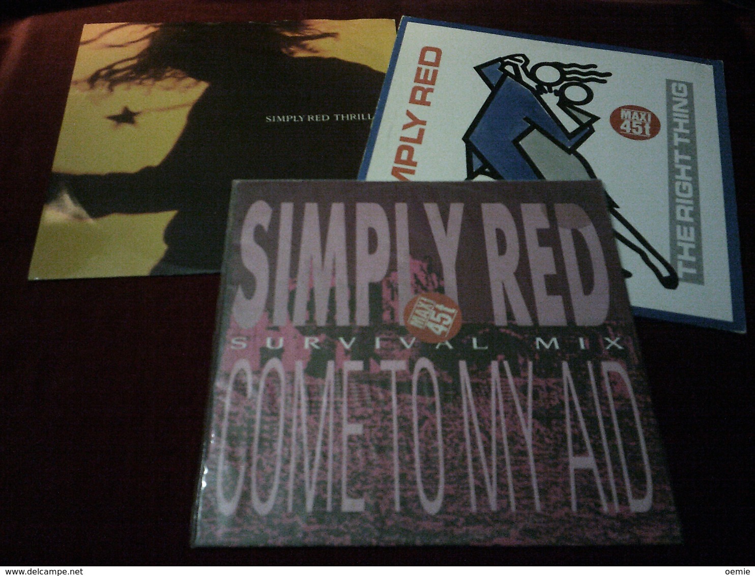 SIMPLY  RED  °°  6  VINYLES  DE COLLECTION  DIFFERENTS - Collections Complètes
