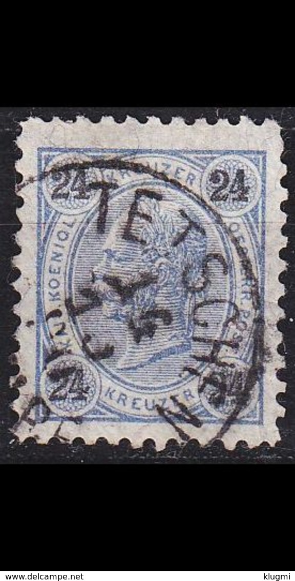 ÖSTERREICH AUSTRIA [1890] MiNr 0058 F ( O/used ) - Used Stamps