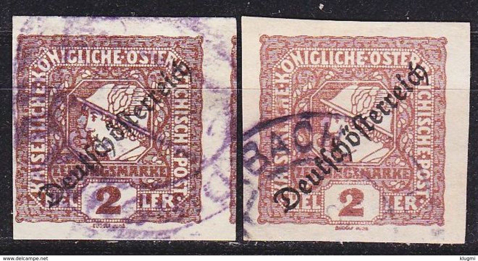 ÖSTERREICH AUSTRIA [1919] MiNr 0247 ( O/used ) [01] 2 Farben - Used Stamps
