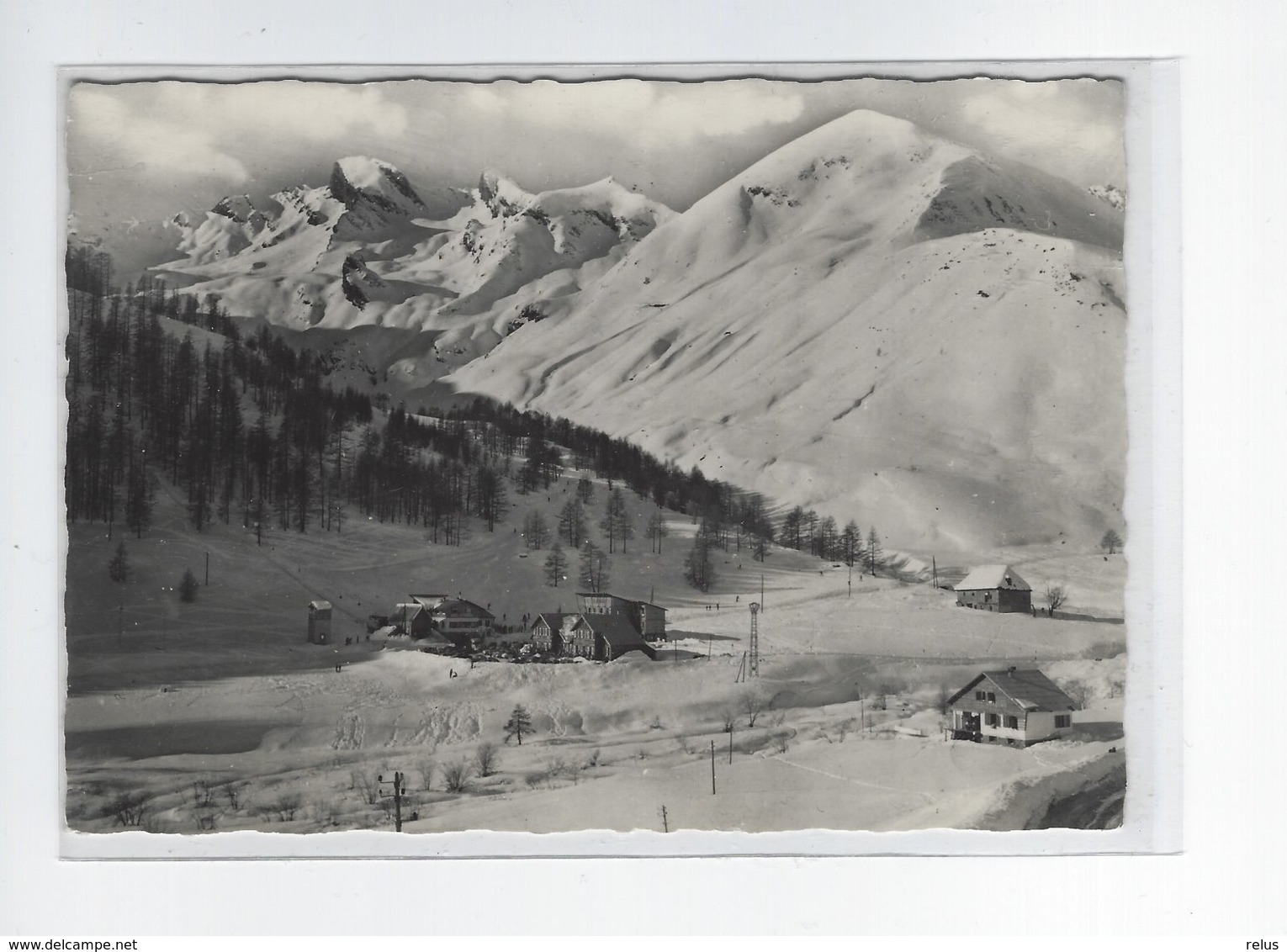 DEP. 04 LA FOUX D'ALLOS STATION DE SPORTS D'HIVER DOTEE DE TROIS GRANDS TELESKIS CPSM - Autres & Non Classés