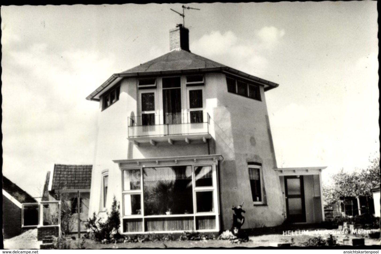 Cp Hellum Midden Groningen Groningen Niederlande, Molen - Altri & Non Classificati