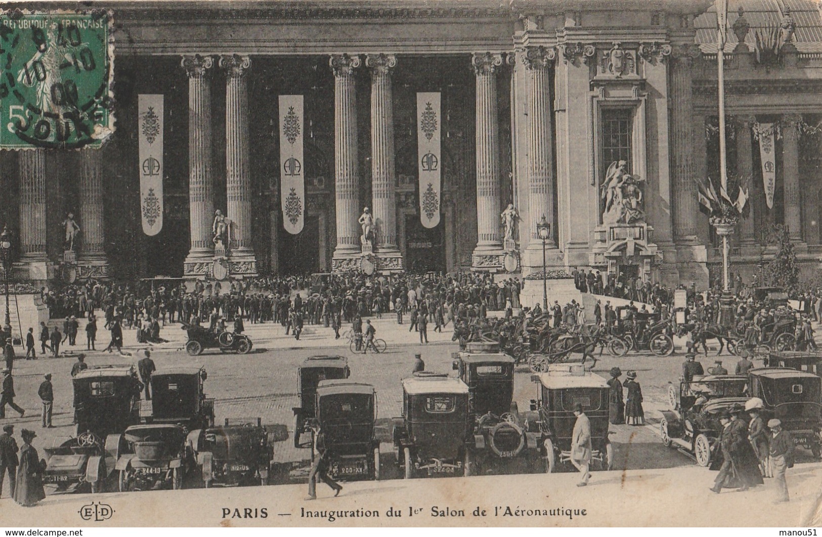 PARIS - Inauguration Di 1er Salon De L'Aéronautique - Exhibitions