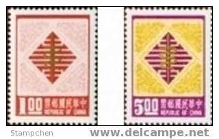 Taiwan 1976 Chinese New Year Zodiac Stamps  - Snake Medicine Health 1977 - Unused Stamps