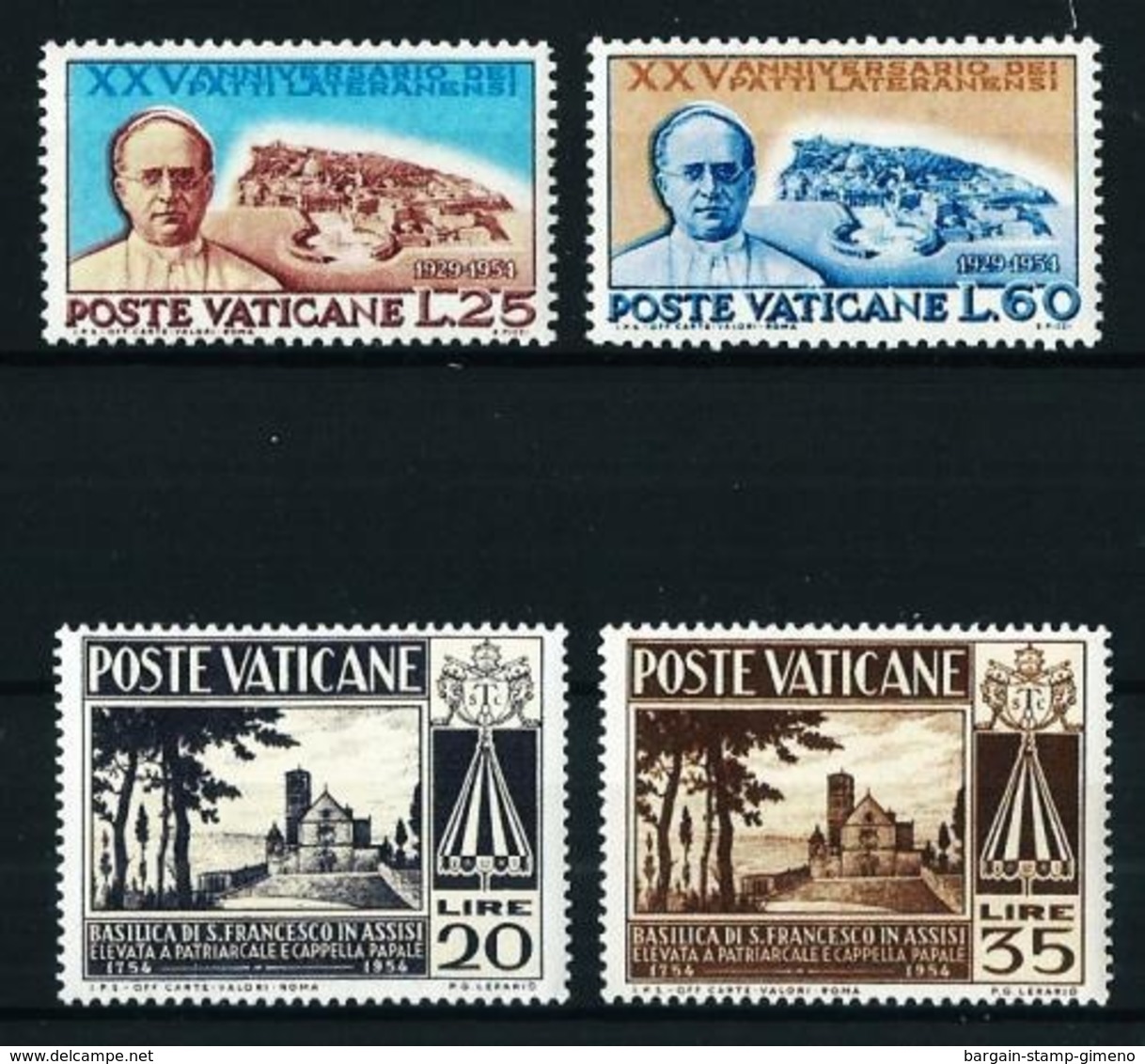 Vaticano Nº 192/3-203/4 Nuevo* Cat.14,50€ - Neufs