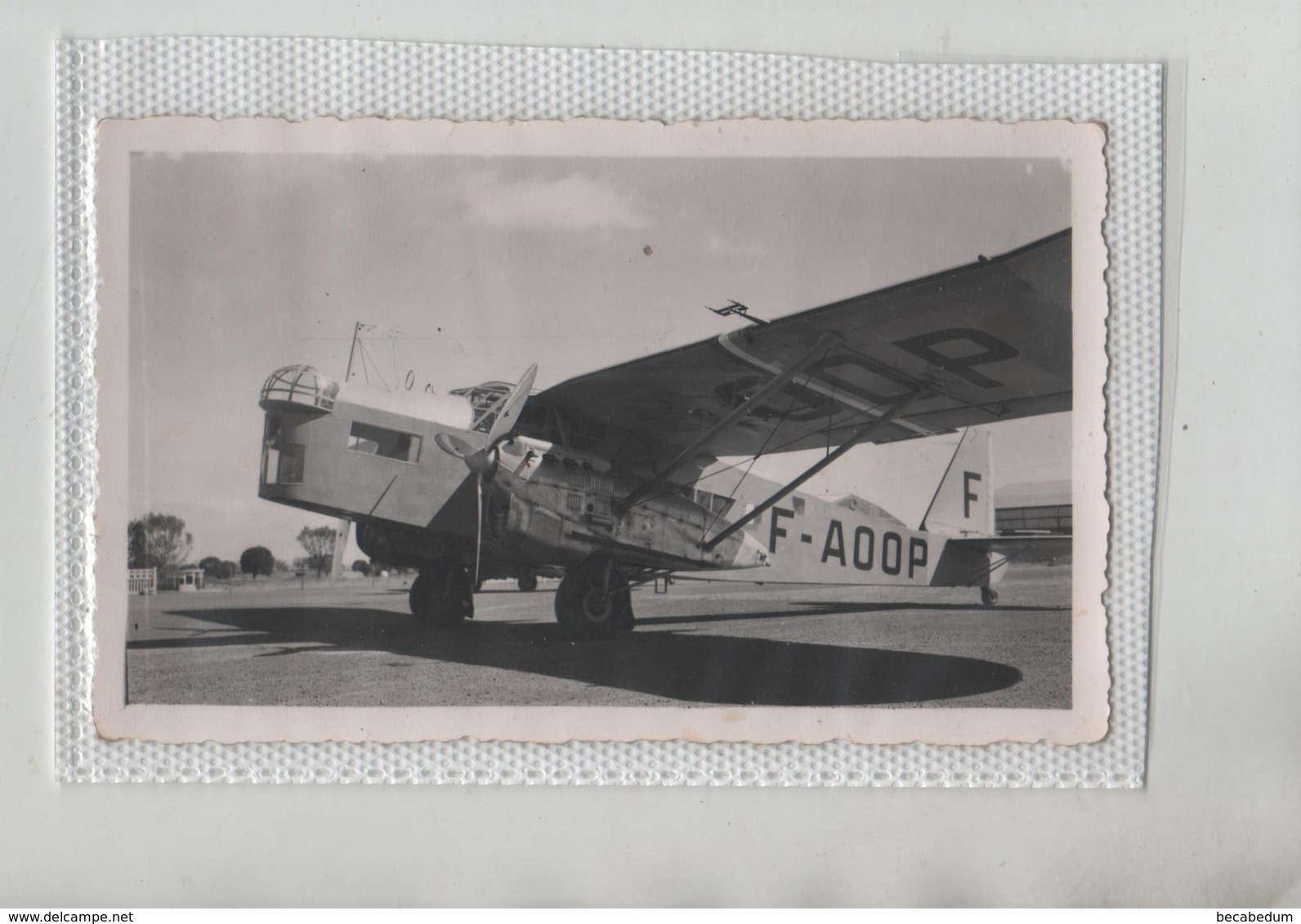 Photo Originale Avion 1941 Potez à Identifier - 1939-45
