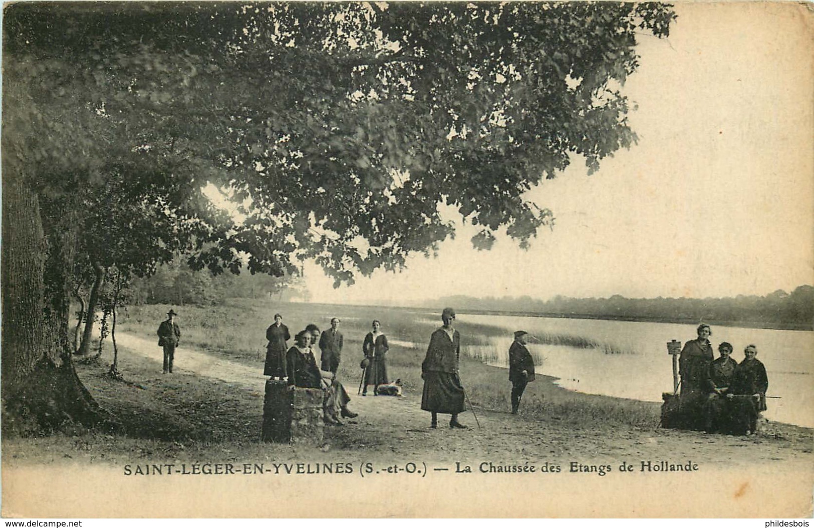 YVELINES  SAINT LEGER EN YVELINES.  La Chaussée Des étangs - St. Leger En Yvelines