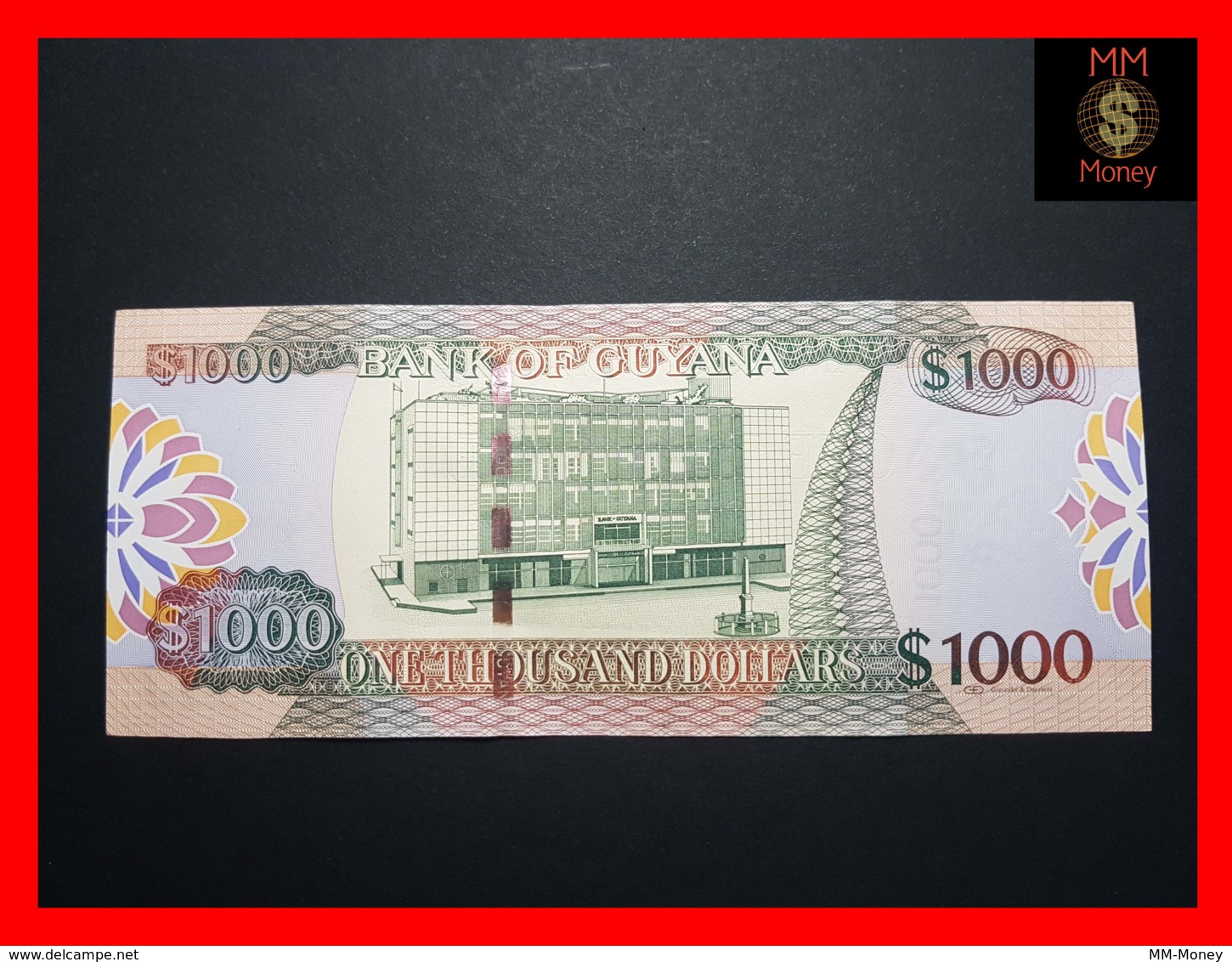 GUYANA 1.000  1000 $  2011 P. 38  Sig. Williams - Singh  UNC - Guyana