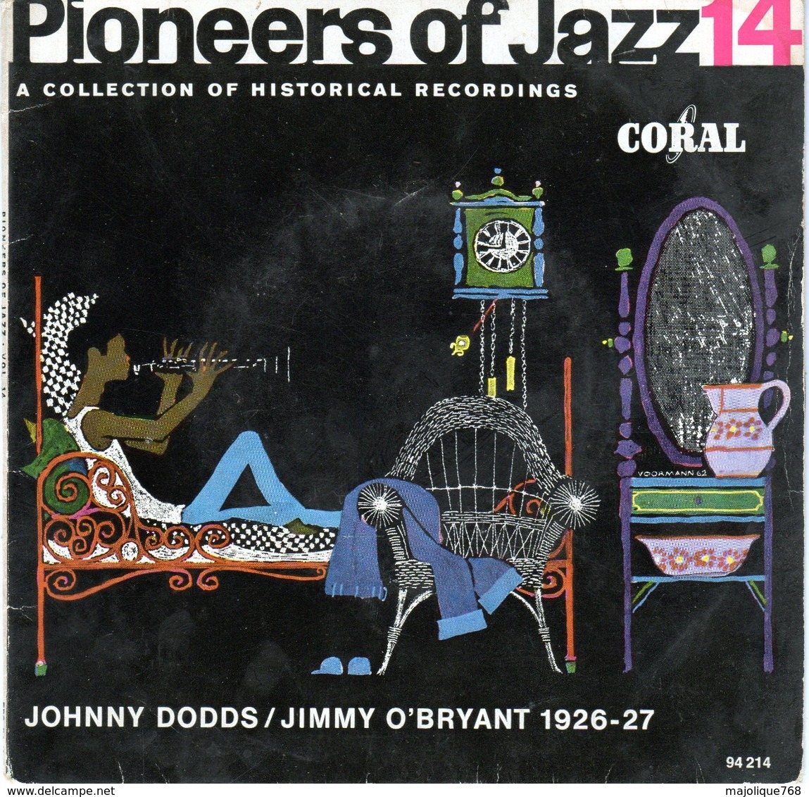 Pioneers Of Jazz 14 - Johnny Dodds/Jimmy O'Bryant 1926-27 - Coral 94214 - 1960 - Jazz