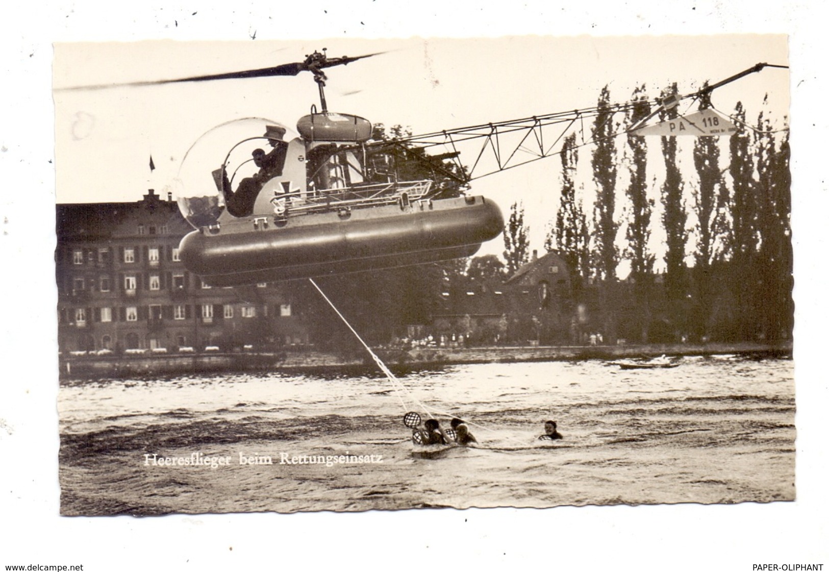 MILITÄR - FLUGZEUGE, Bundeswehr, Hubschrauber, Heeresflieger Beim Rettungseinsatz - Ausrüstung