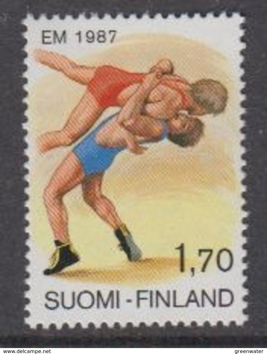 Finland 1987 European Championship Wrestling 1v ** Mnh (44513A) - Europese Gedachte