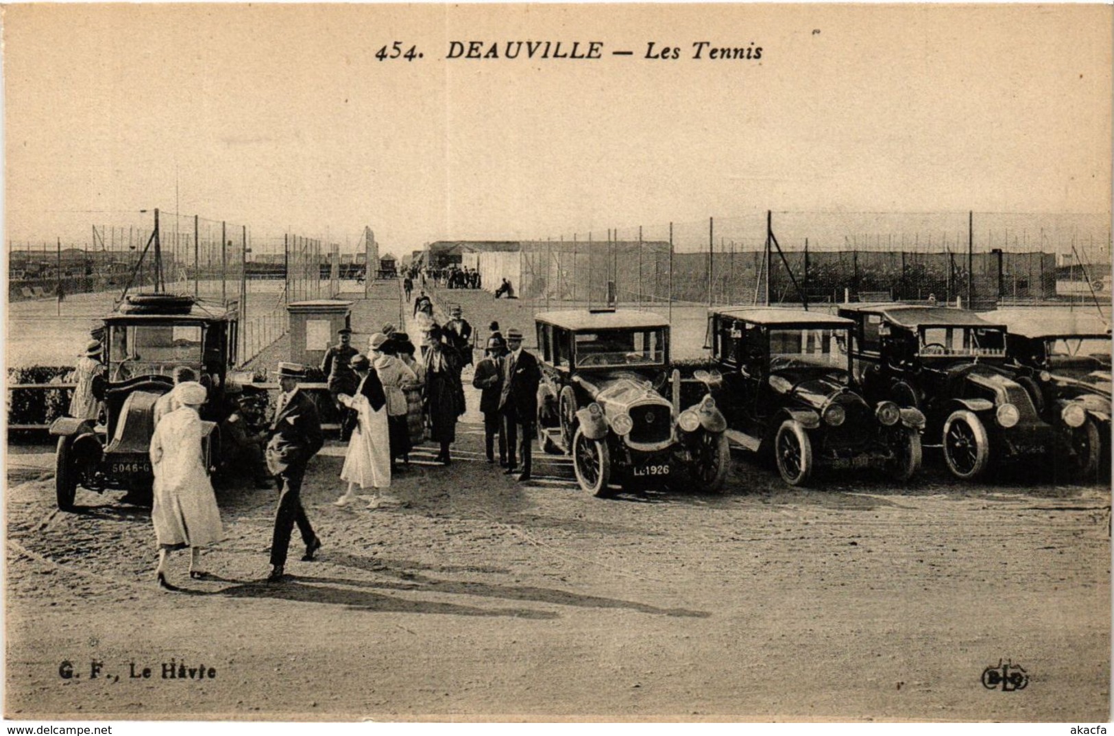 CPA DEAUVILLE - Les Tennis (422463) - Deauville