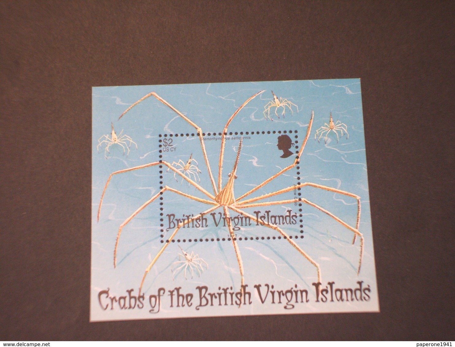 VIRGIN - BF 1997 CRABES - NUOVO(++) - British Virgin Islands