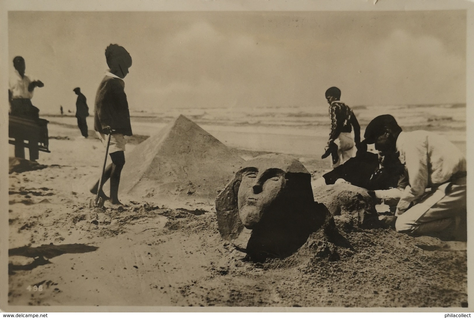 Knokke - Knocke Zoute // Jeux Dans Le Sable (zandsculptuur) 19?? - Knokke