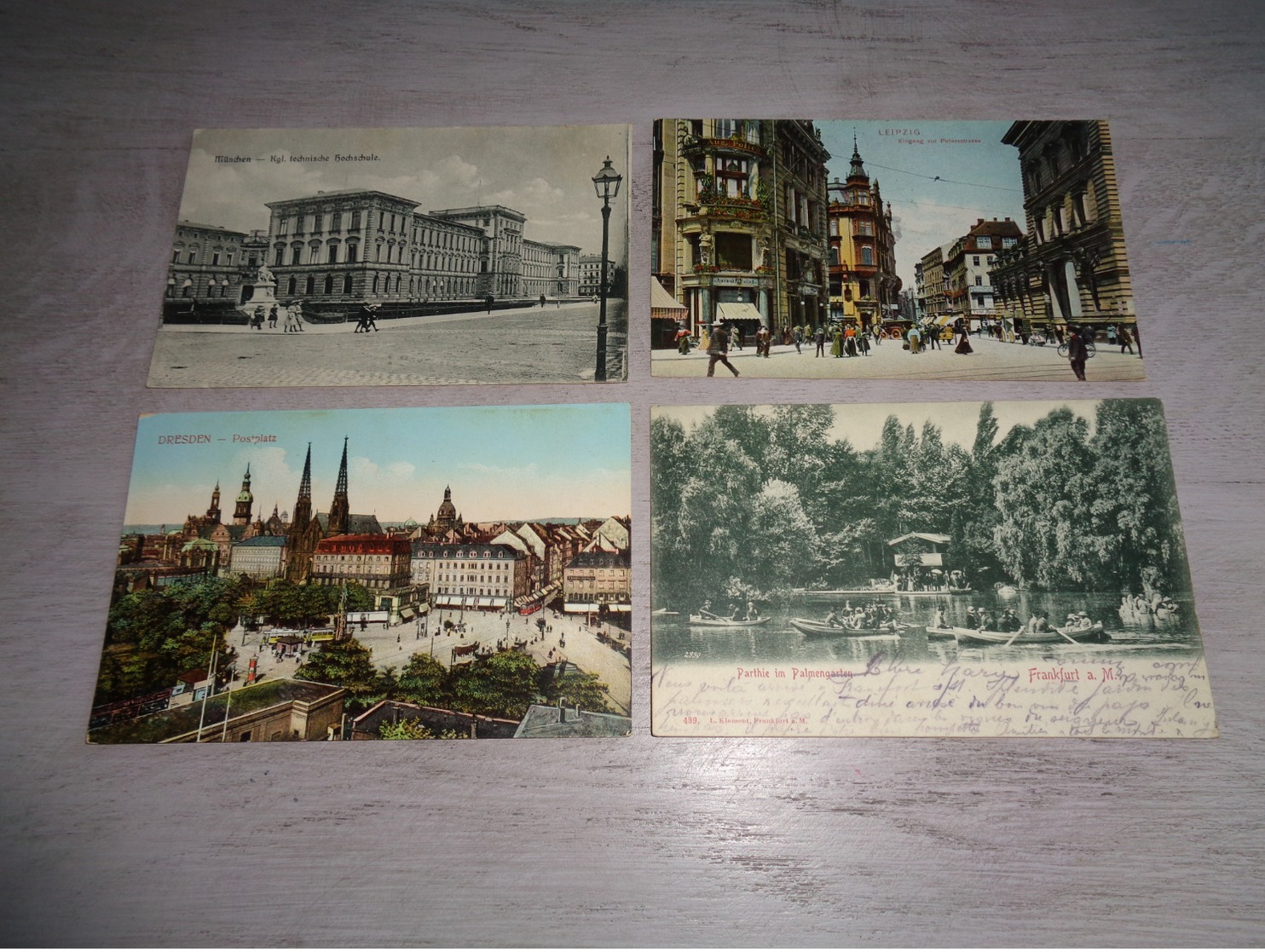 Beau lot de 60 cartes postales d' Allemagne Deutschland     Mooi lot van 60 postkaarten van Duitsland - 60 scans