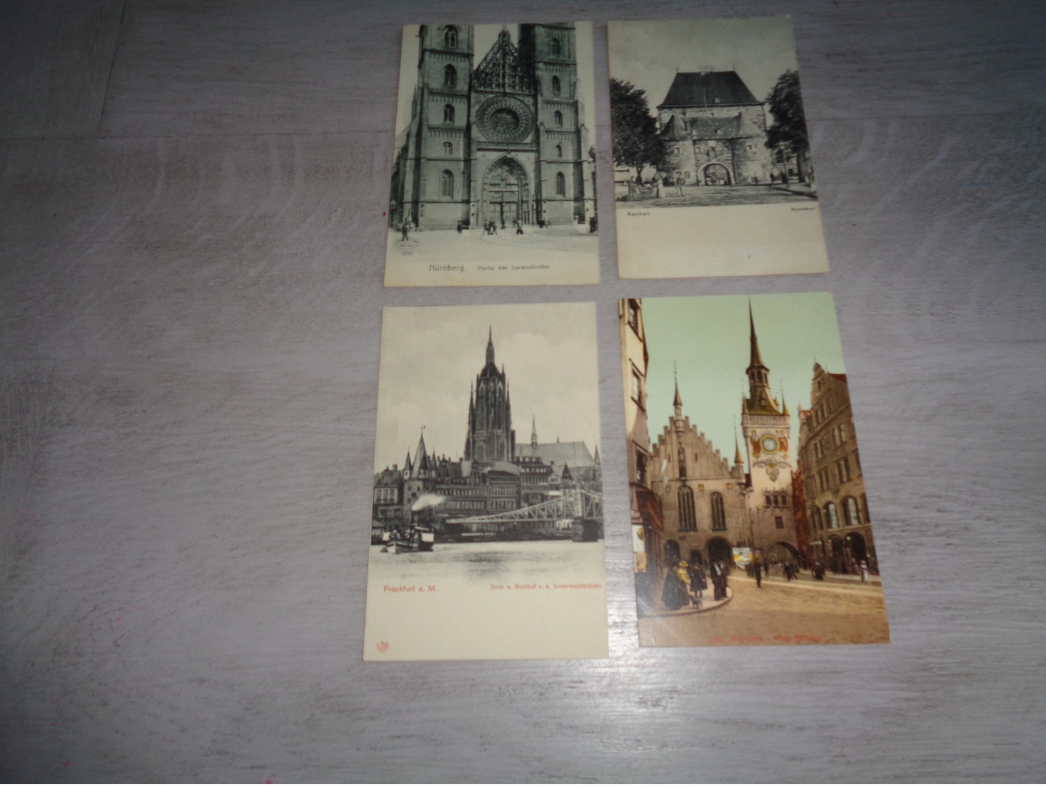 Beau lot de 60 cartes postales d' Allemagne Deutschland     Mooi lot van 60 postkaarten van Duitsland - 60 scans