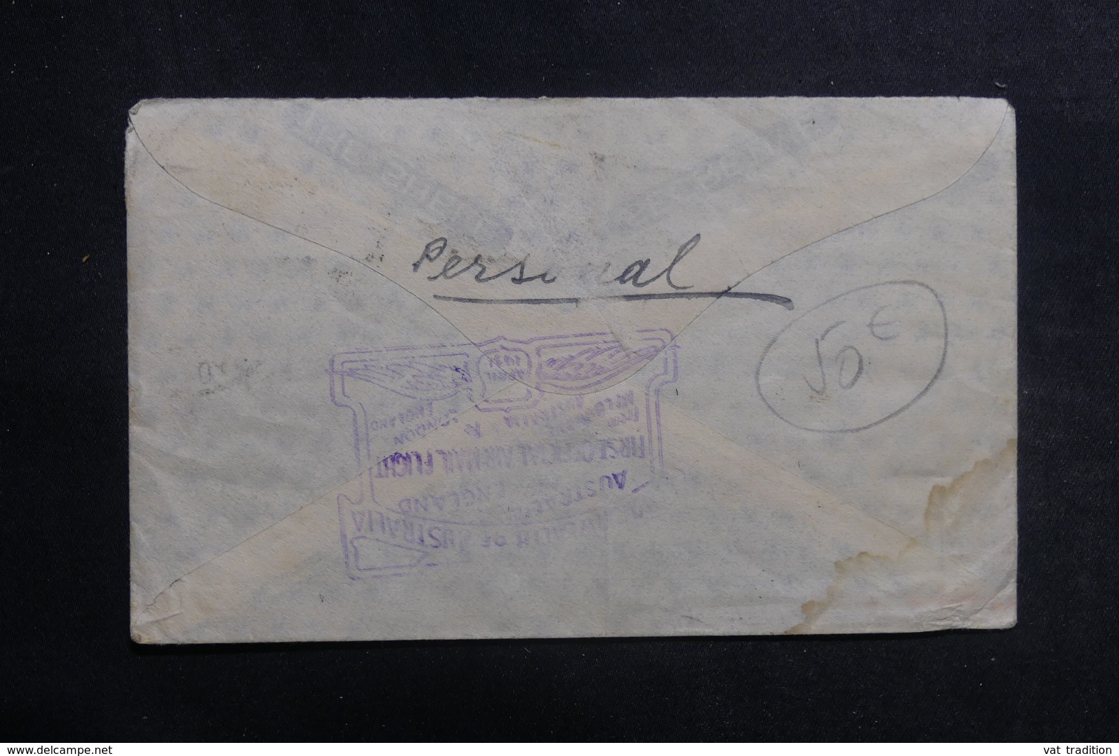AUSTRALIE - Enveloppe 1er Vol Sydney / Londres En 1931, Affranchissement Plaisant - L 42223 - Covers & Documents