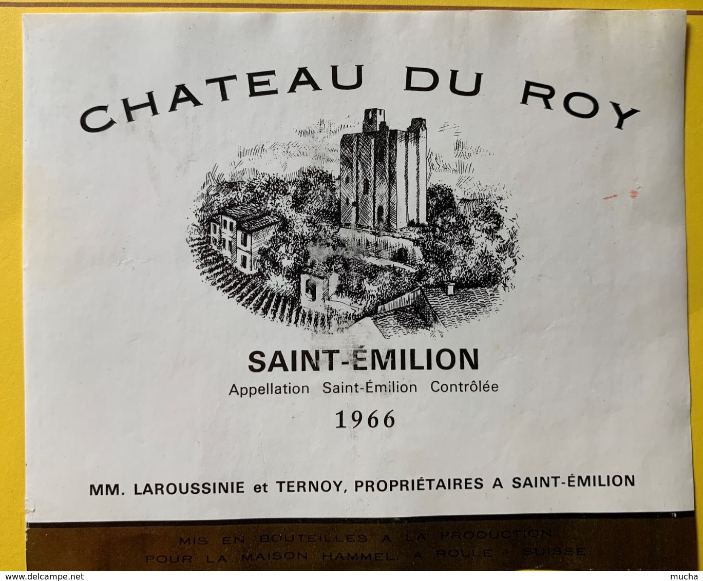 11573 -  Château Du Roy 1966 Saint-Emilion - Bordeaux