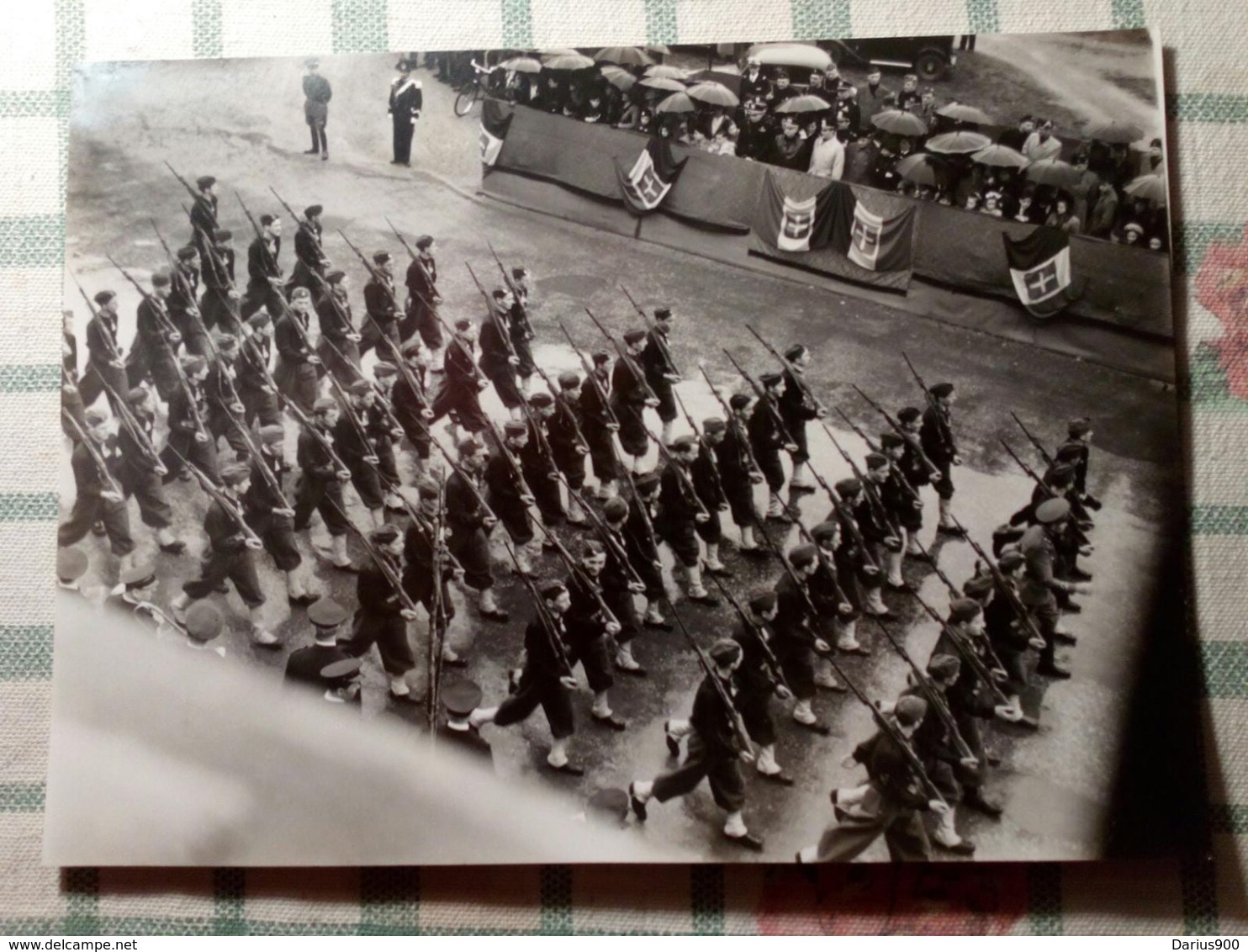 Foto Originale. Sfilata Degli Avanguardisti A Cremona. - War, Military