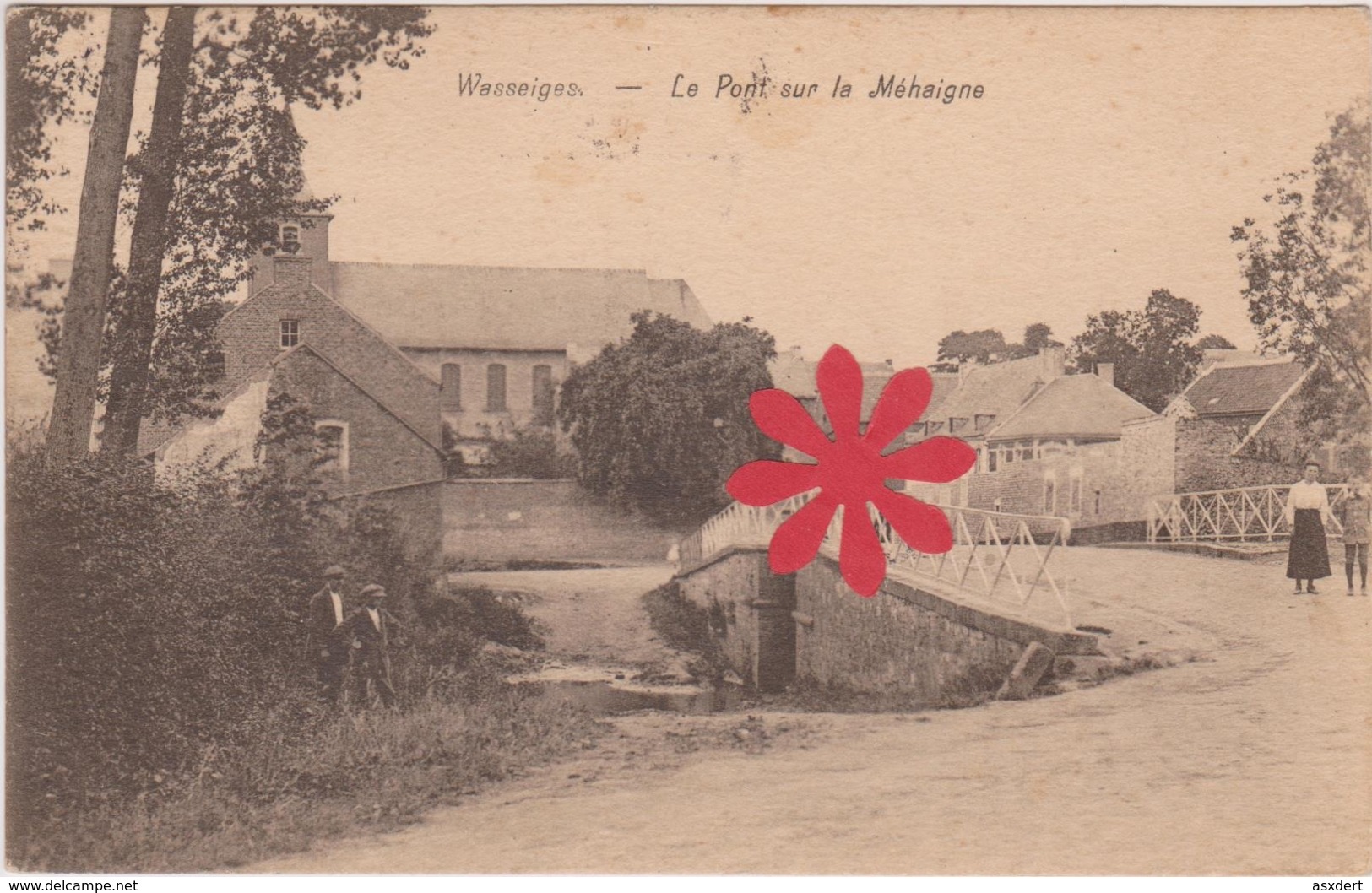 Wasseiges - Le Pont Sur La Méhaigne  1933 * GRIFFE * Wasseiges - Wasseiges