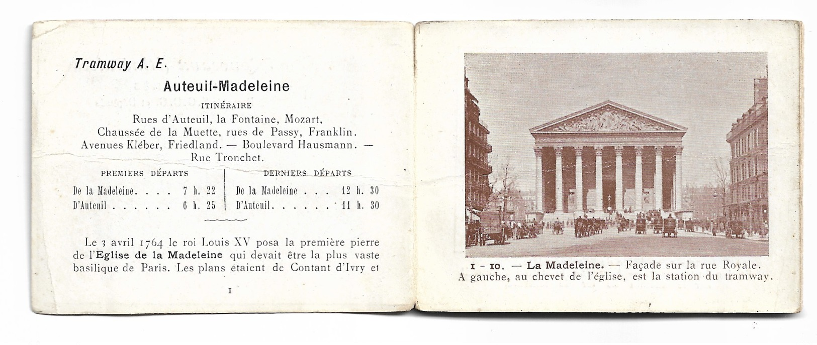 PARIS 1900: Nouveaux itinéraires illustrés, brevetés SGDG et déposés sd.lot exceptionnel de 8 dépliants