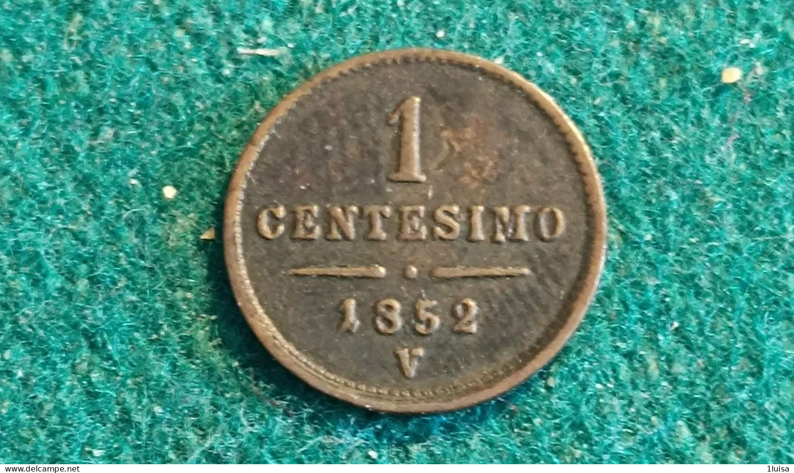 Lombardo Veneto 1 Centesimo 1852 - Lombardije-Venetië