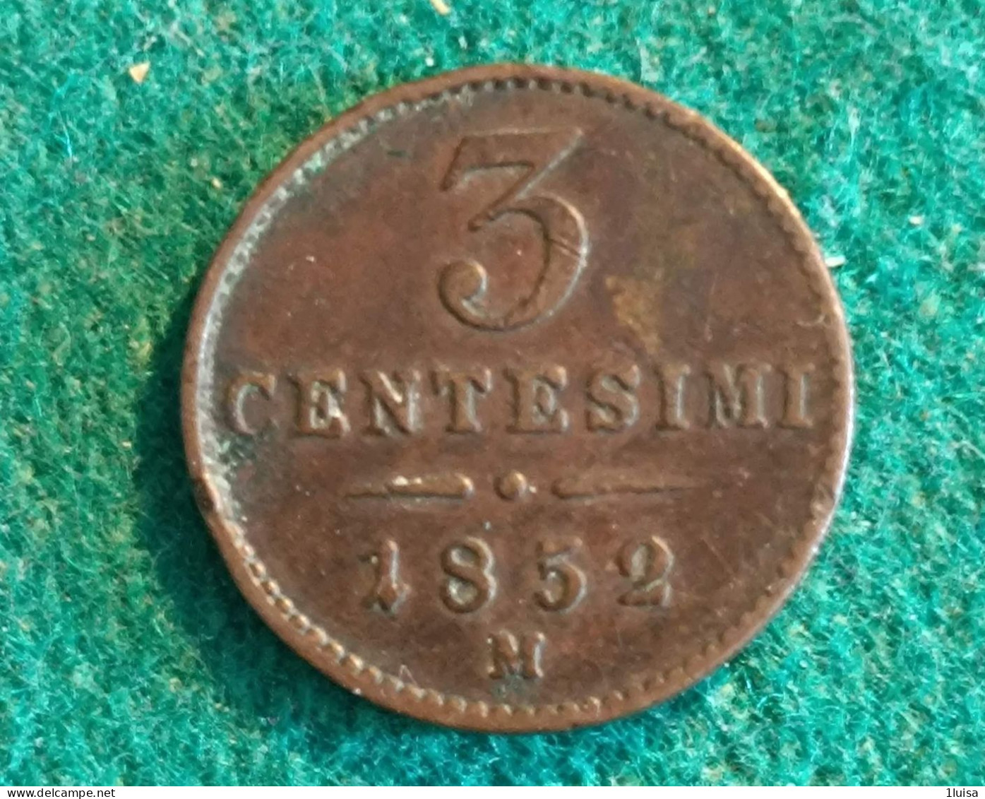 Lombardo Veneto 3 Centesimi 1852 - Lombardije-Venetië