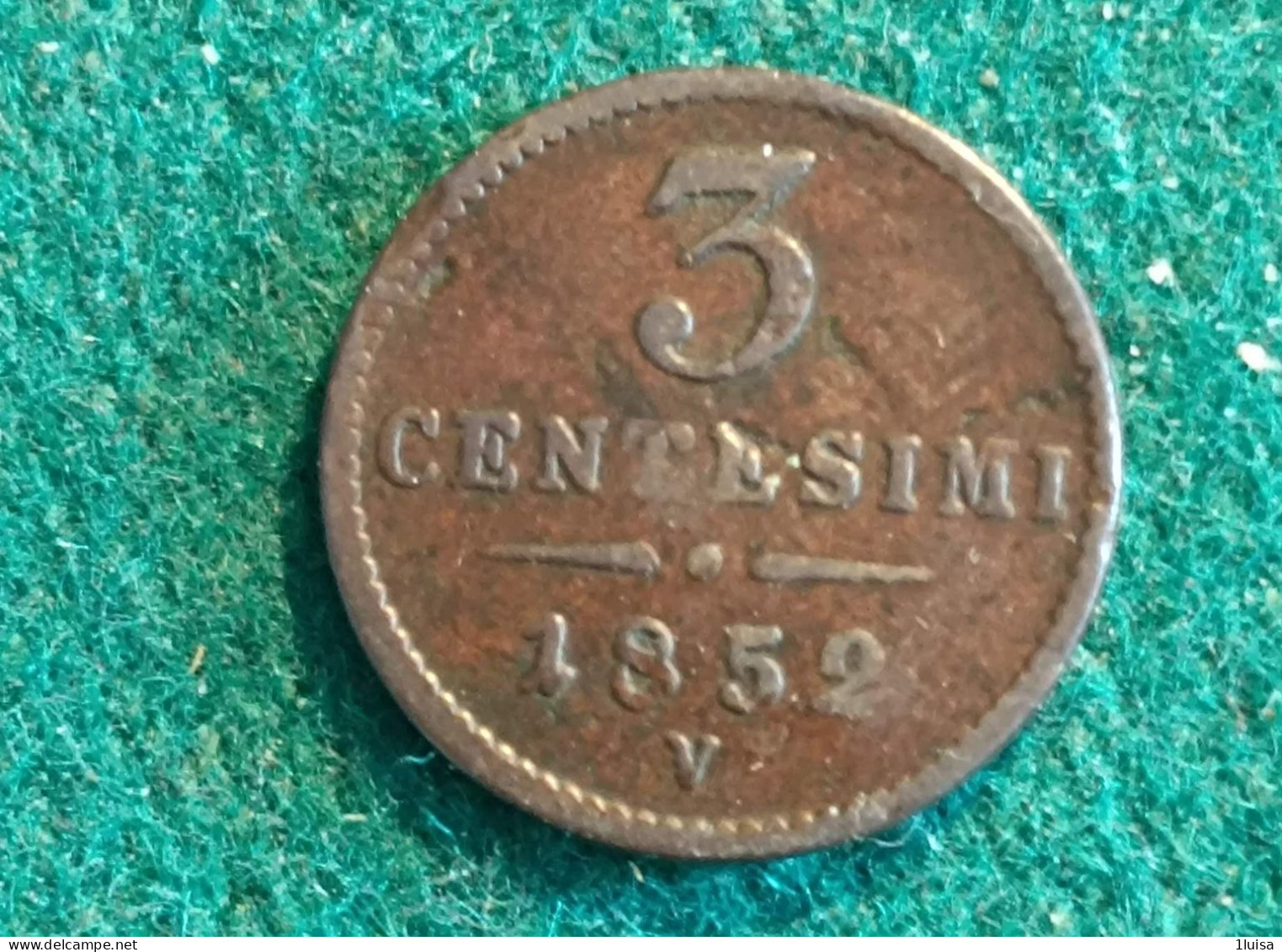 Lombardo Veneto 3 Centesimi 1852 - Lombardie-Vénétie