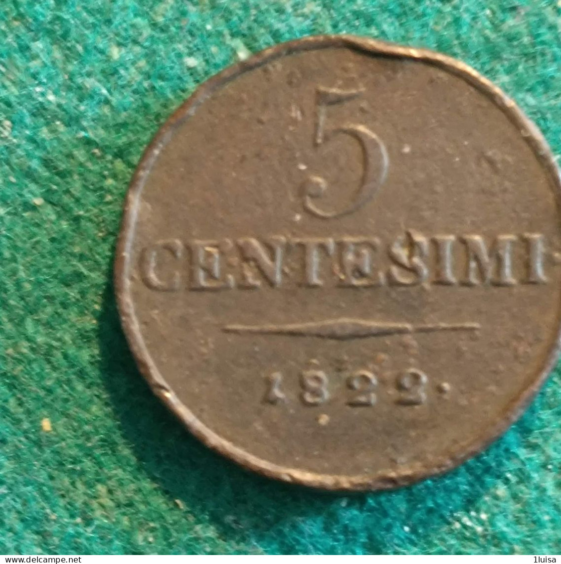 Lombardo Veneto 5 Centesimi 1822 - Lombardije-Venetië