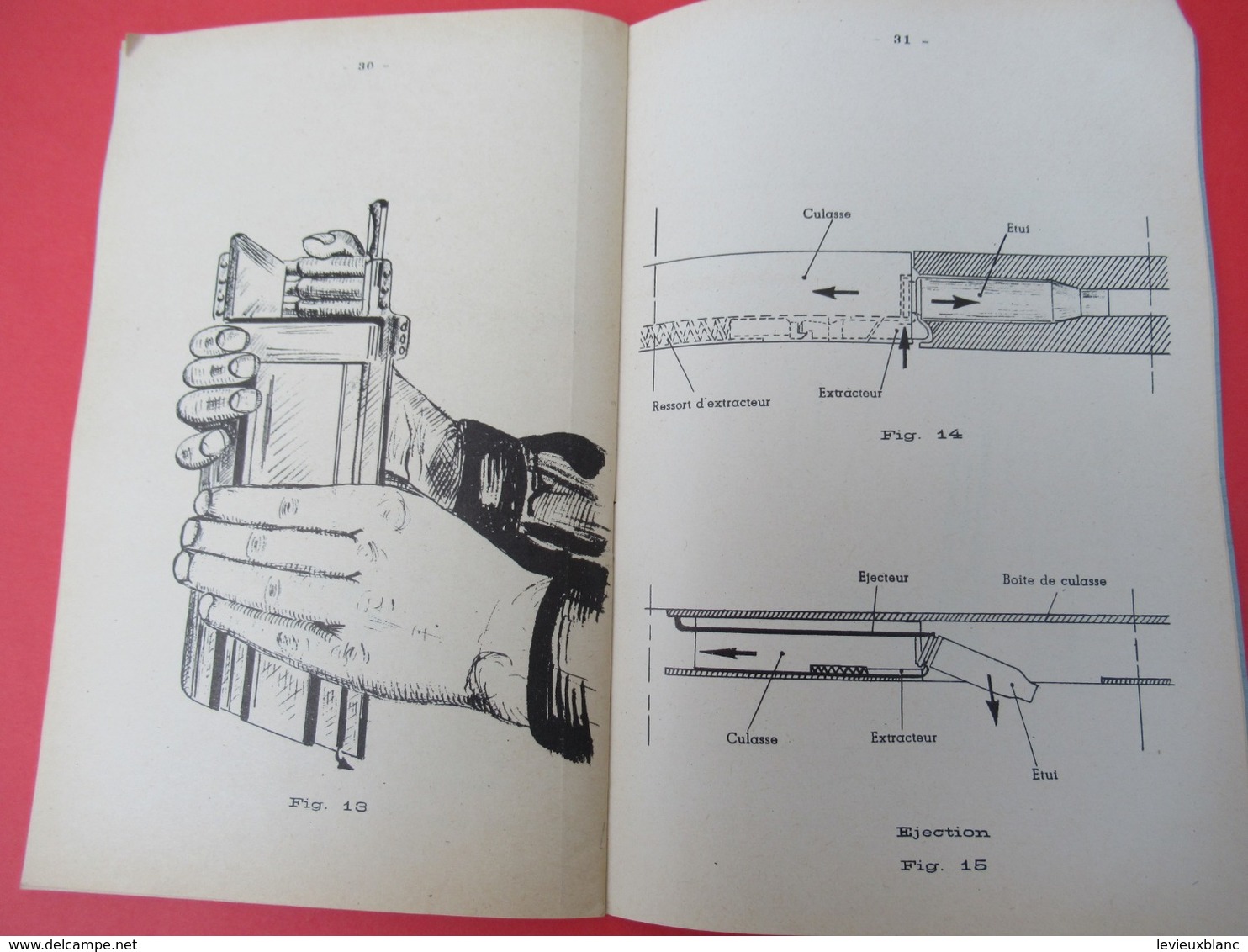 Livret/Ecole D'application De L'Infanterie/Fusil-Mitrailleur Mle 1924/modifié 1929/ Armement Et Tir/ 1958    VPN195 - Frans