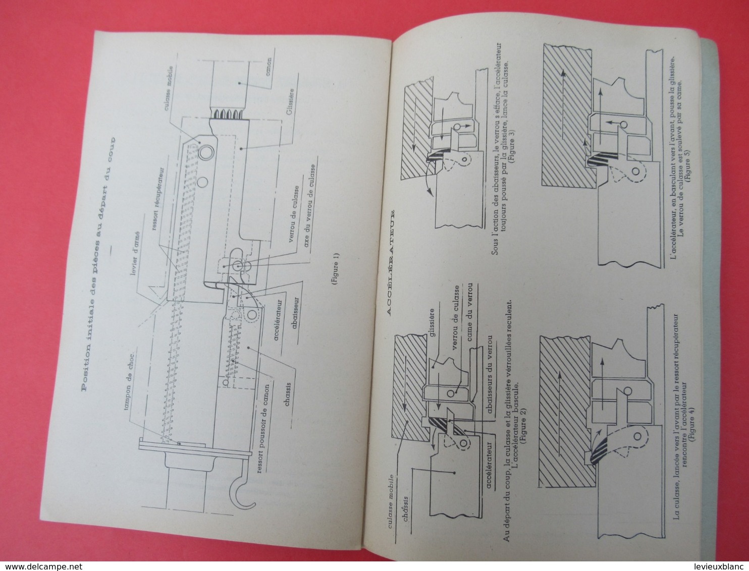 Livret/Ecole D'application De L'Infanterie/Les Mitrailleuses U.S.A. Browning (  Calibre 7,62 Mm)/ 1955    VPN196 - Francés