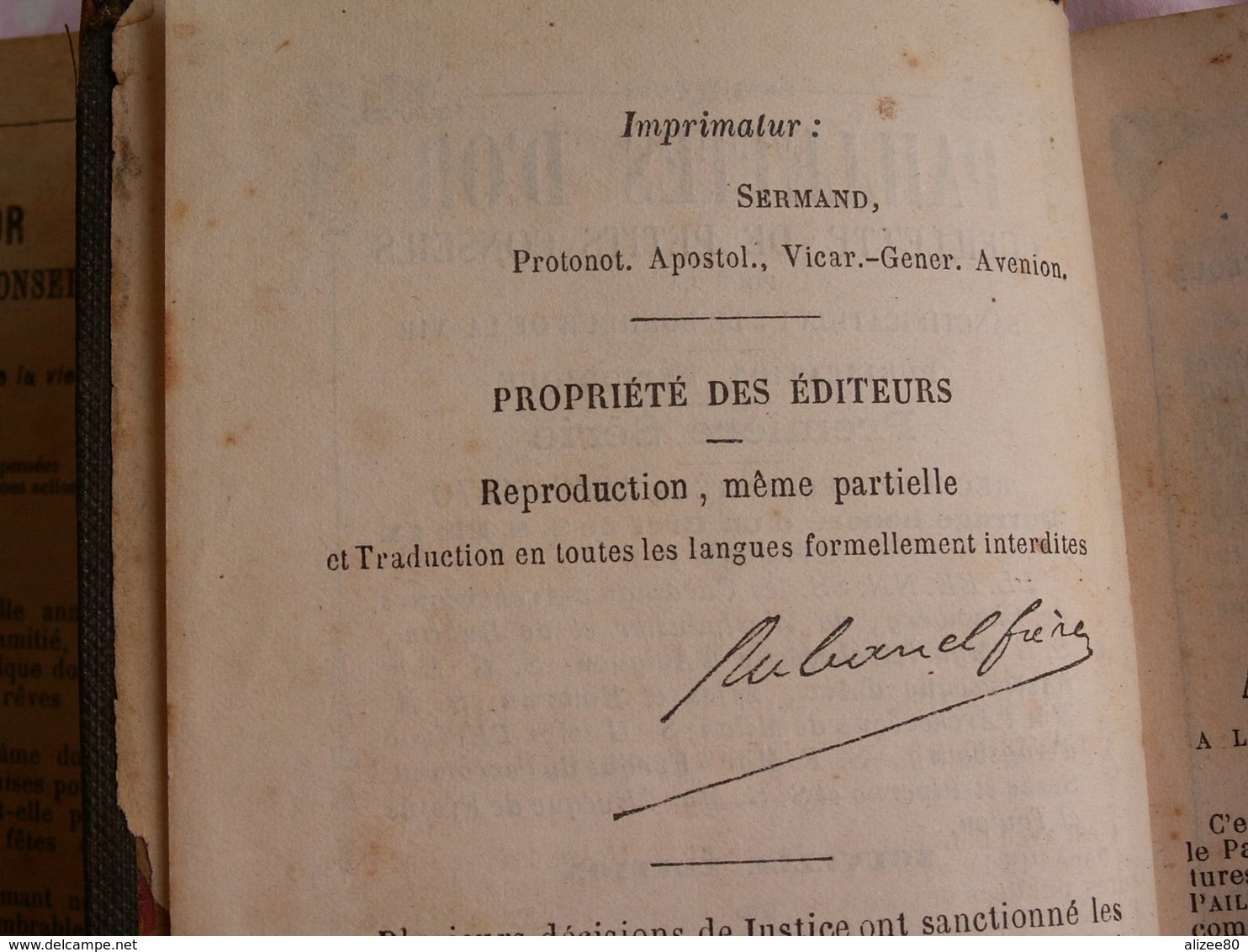 ""PAILLETTES  D ' OR - Série 1  -1871  -  Recueil Des Années 1868 -69 -70  //  PIE  IX "" - Religion & Esotericism