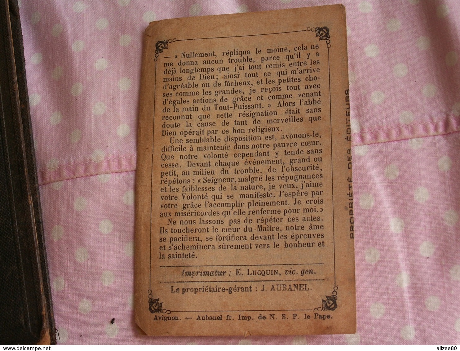 ""PAILLETTES  D ' OR - série 1  -1871  -  recueil des années 1868 -69 -70  //  PIE  IX ""