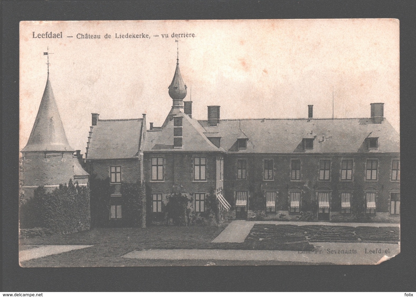 Leefdaal / Leefdael - Château De Liedekerke - Vue Derrière - Enkele Rug - Bertem
