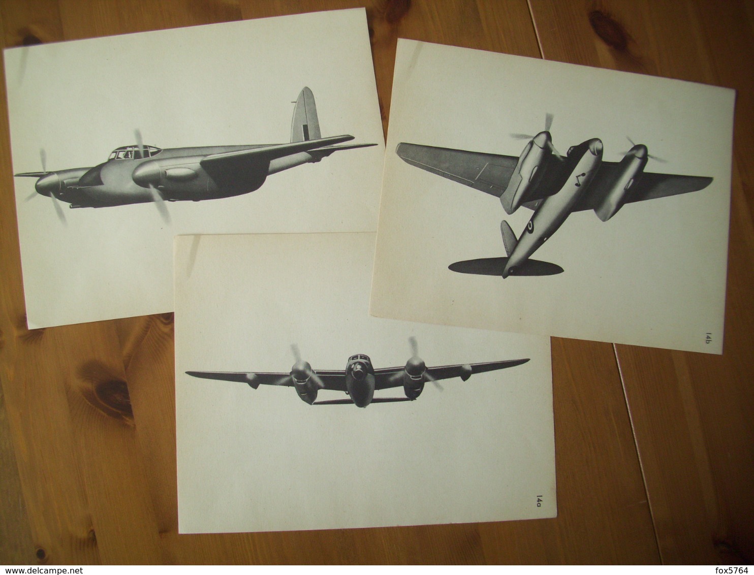 AVIATION / LOT FICHES DIDACTIQUES ARMEE DE L'AIR / IDENTIFICATION AERONEF / ORIGINALES - Profiles