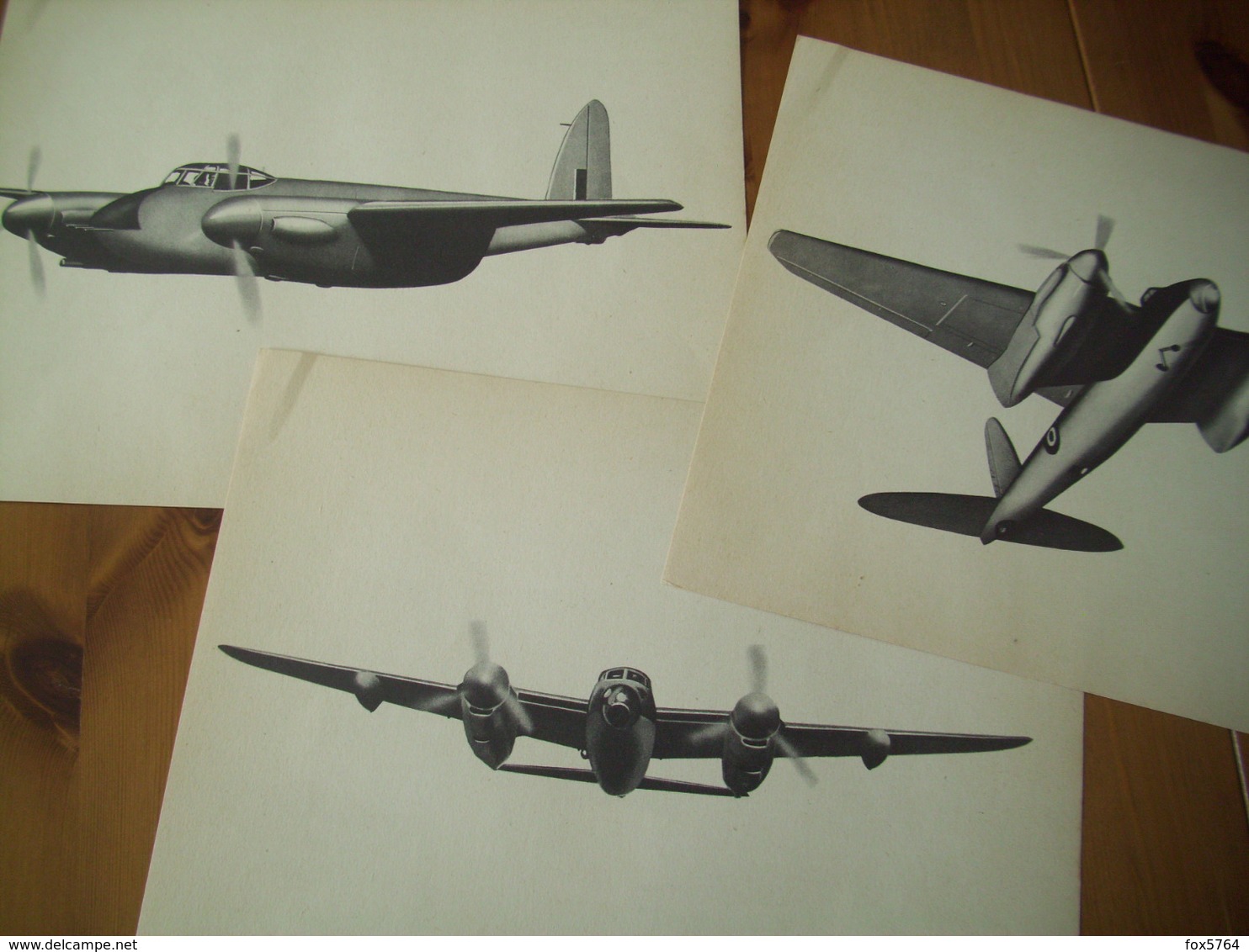 AVIATION / LOT FICHES DIDACTIQUES ARMEE DE L'AIR / IDENTIFICATION AERONEF / ORIGINALES - Profiles