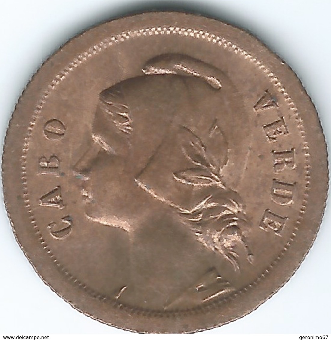 Cape Verde - Portuguese - 1930 - 10 Centavos - KM2 - UNC - Cape Verde