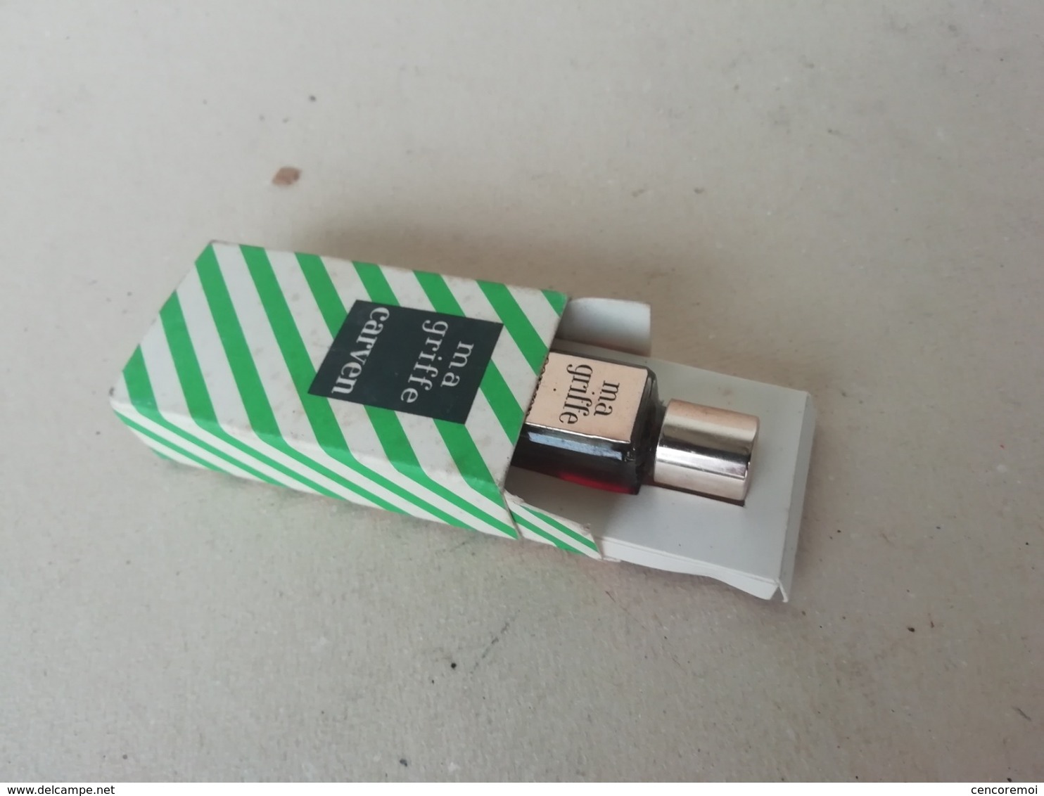 Flacon à Parfum Ancien, Ma Griffe De CARVEN, Flacon Miniature - Mignon Di Profumo (con Box)