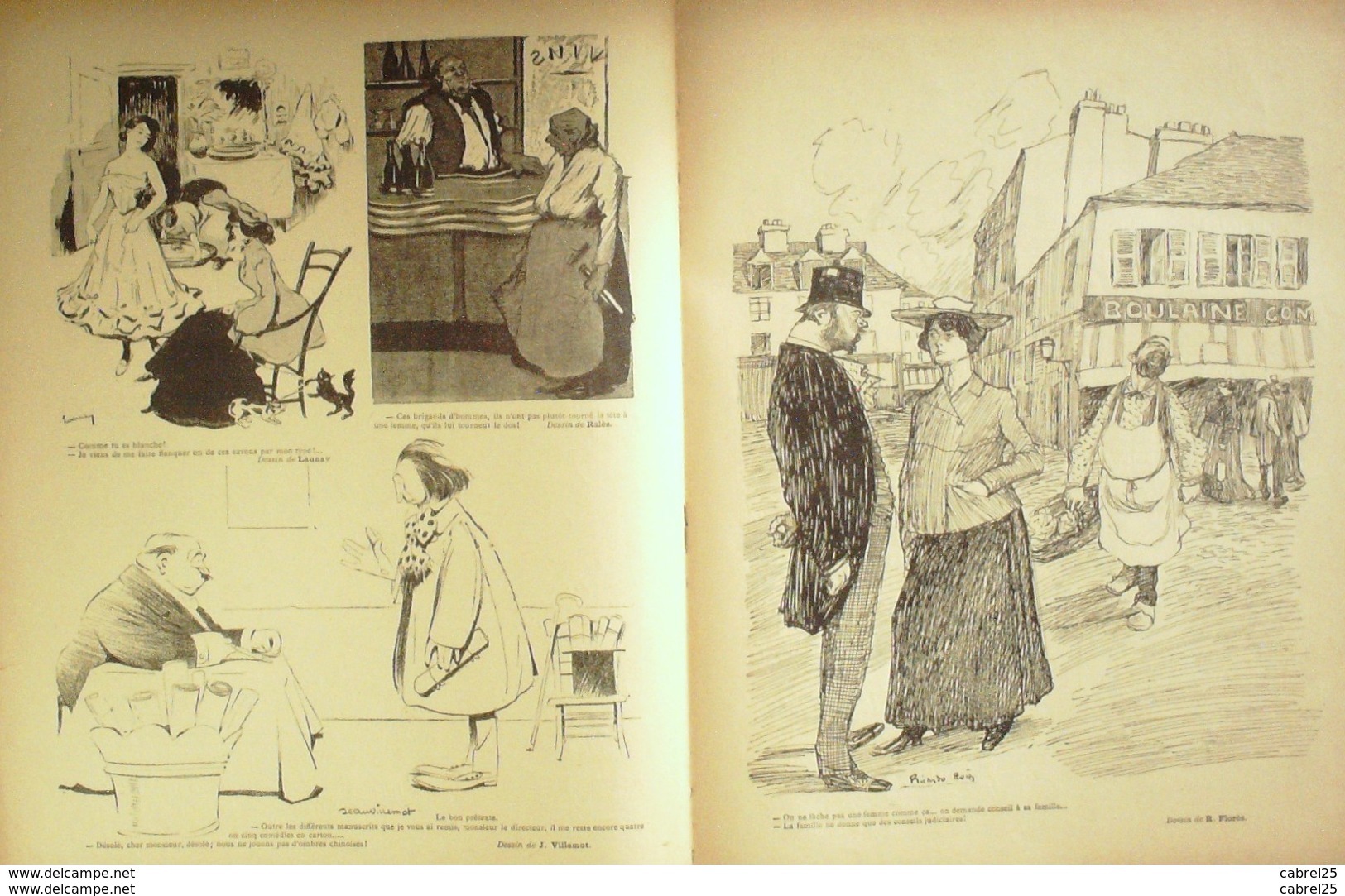 LE SOURIRE-1903-197-Journal Humoristique-BERTRAND CADEL MIRANDE ROUBILLE - 1900 - 1949