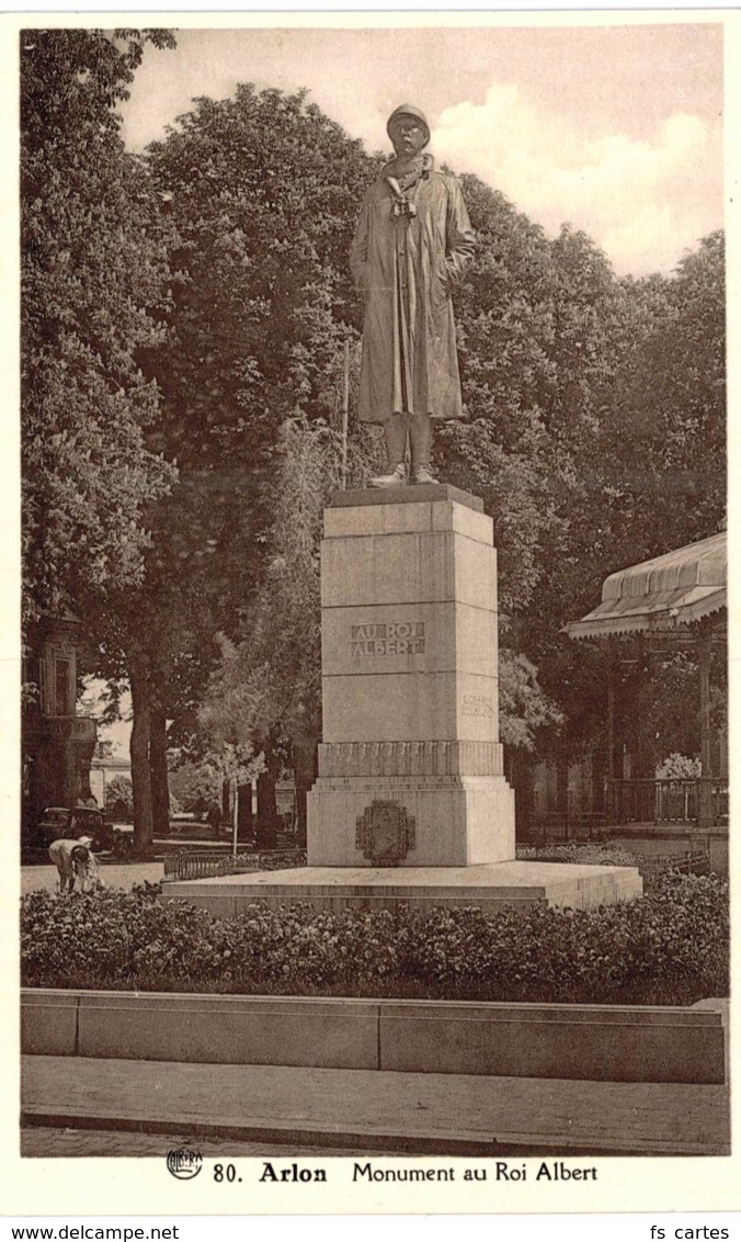 (38) Arlon  Monument Du Roi Albert - Arlon