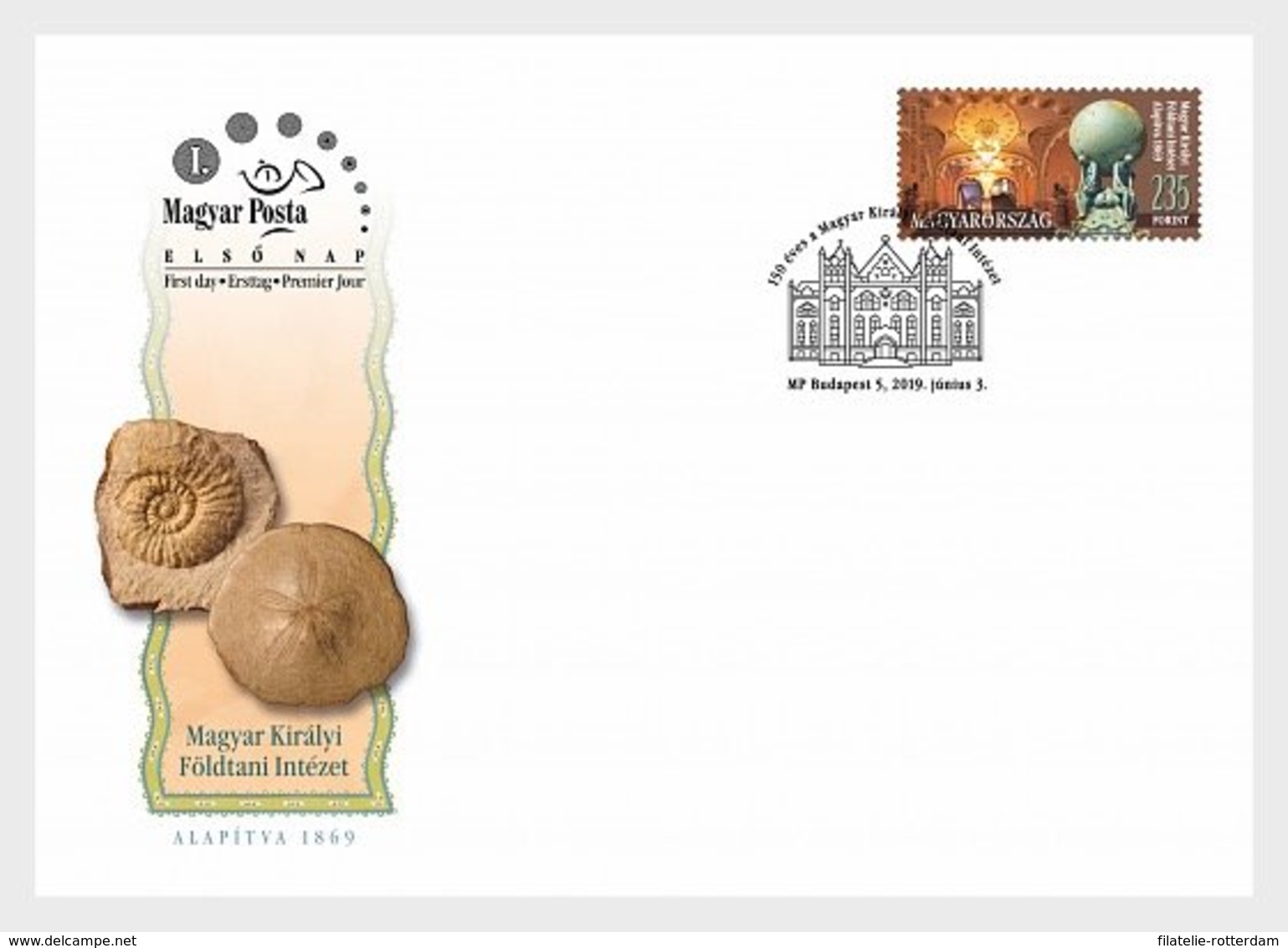 Hongarije / Hungary - Postfris / MNH - FDC 150 Jaar Hongaars Geologisch Instituut 2019 - Ongebruikt