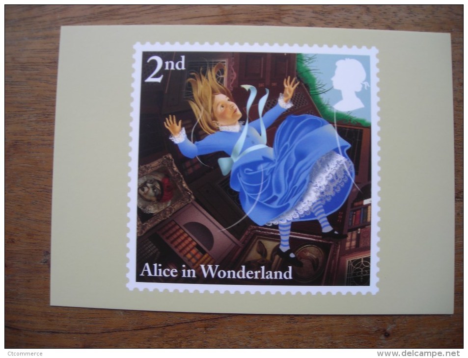 Alice In Wonderland, Alice Aux Pays Des Merveilles Down The Rabbit Hole - Timbres (représentations)